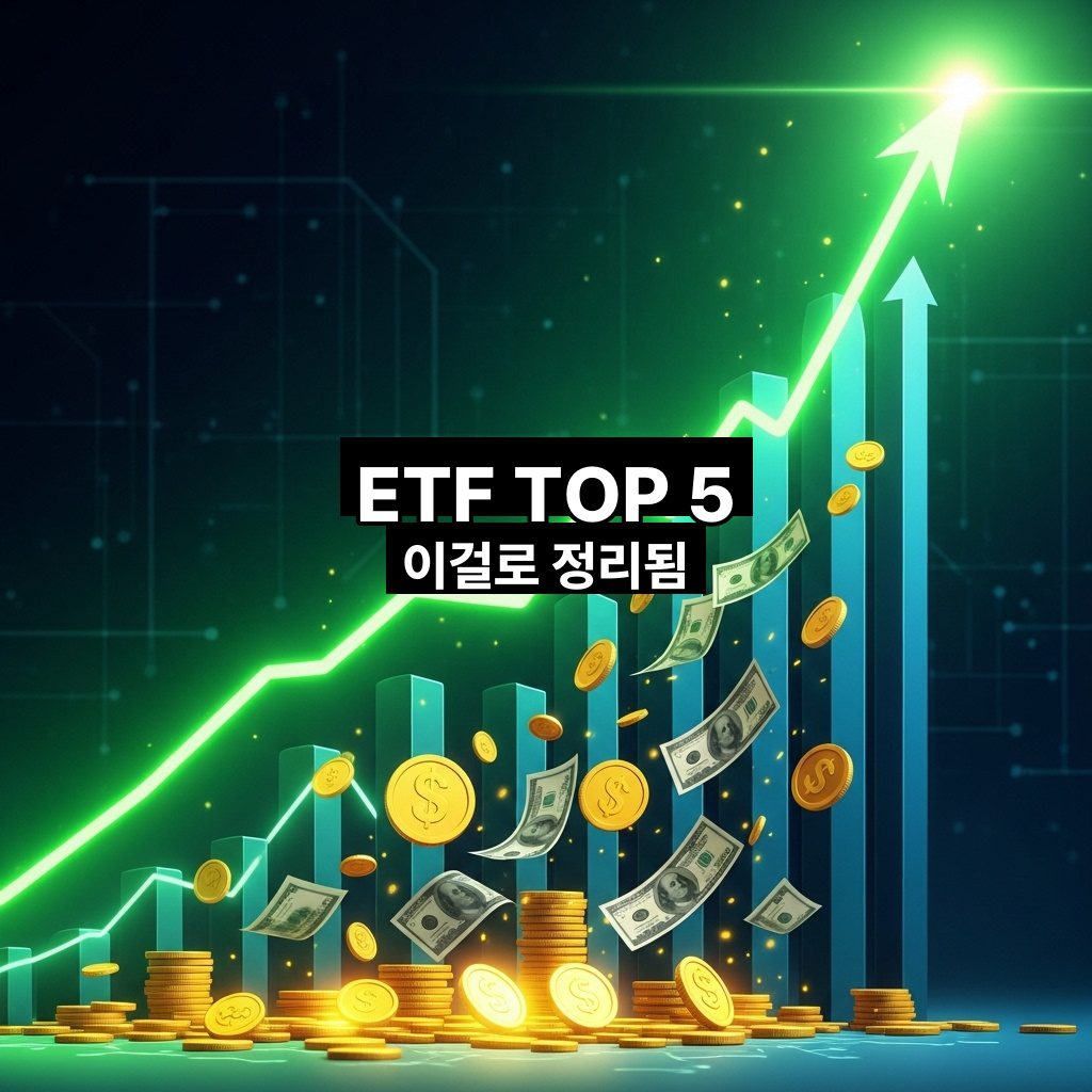 2026년 초보도 부자되는 ETF 추천 장기투자, 딱 5가지로 인생 바꾼다!