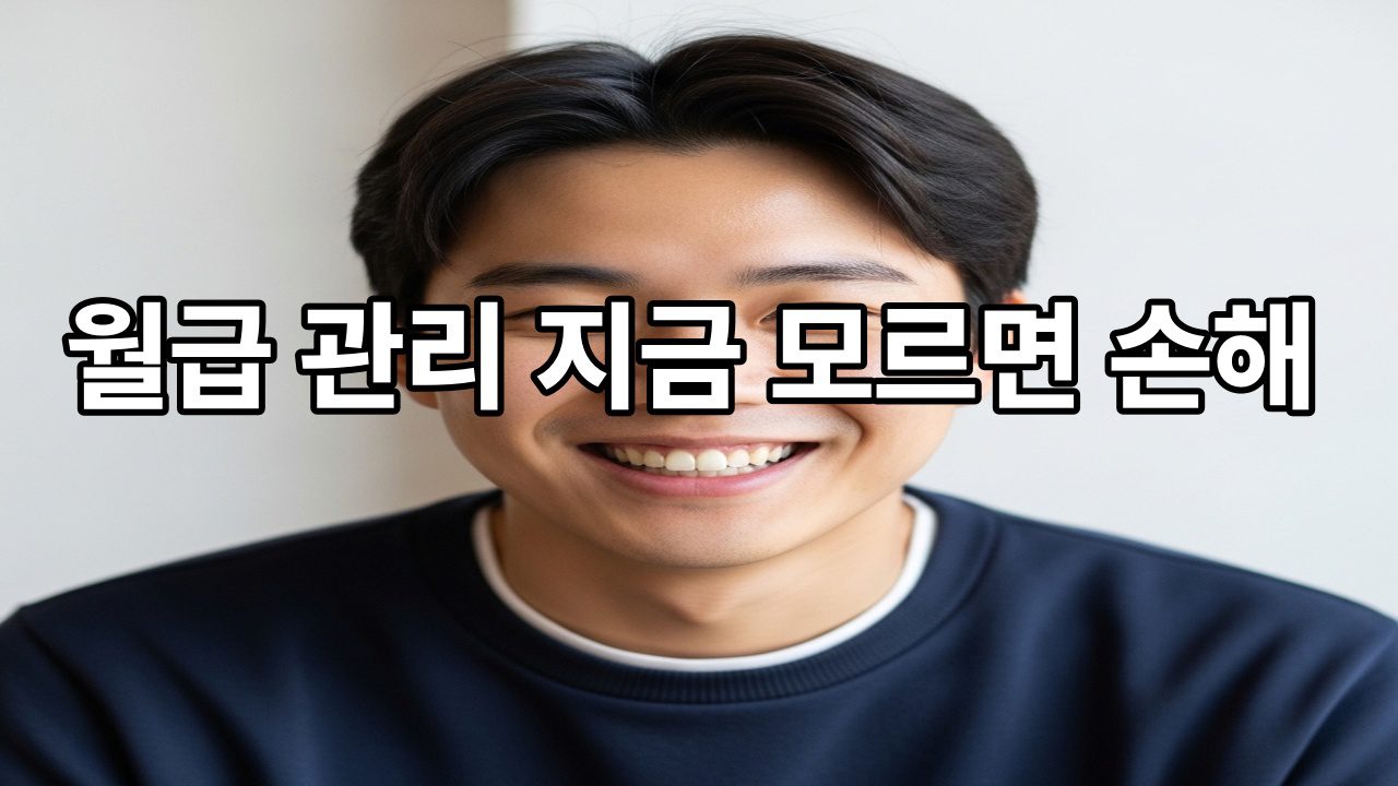 월급 관리 지금 모르면 손해