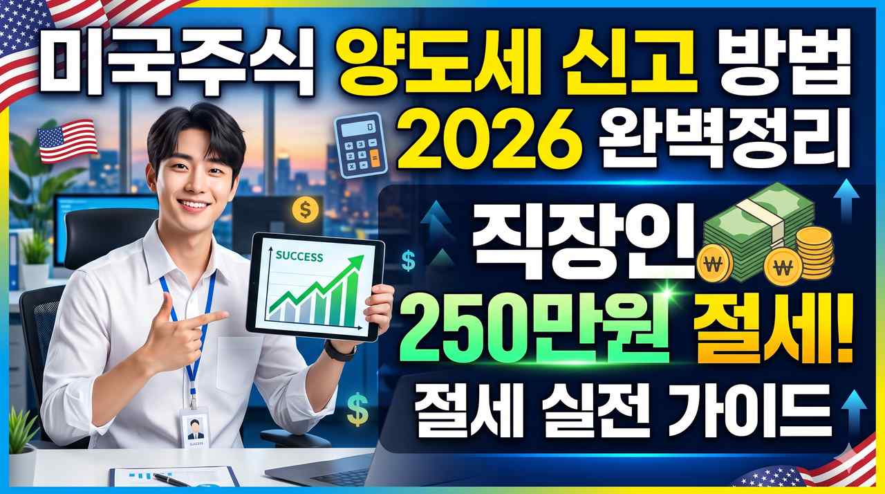 미국주식 양도세 신고 방법